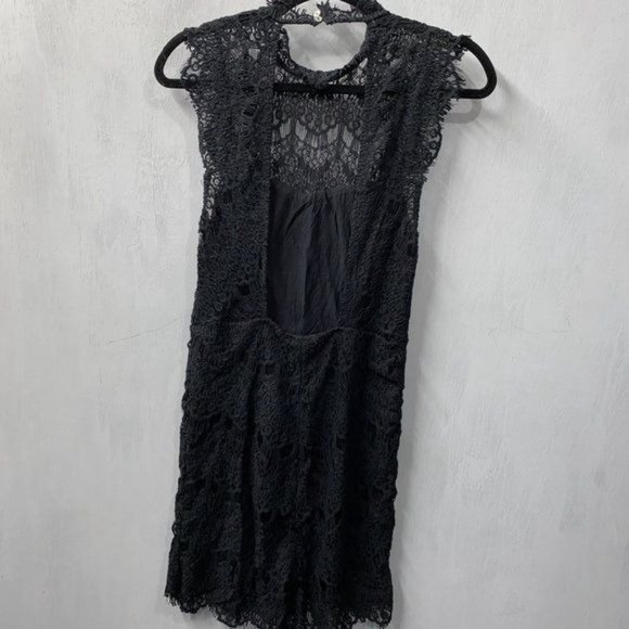 Free People Daydream Bodycon Dress In Black - Picture 4 of 4